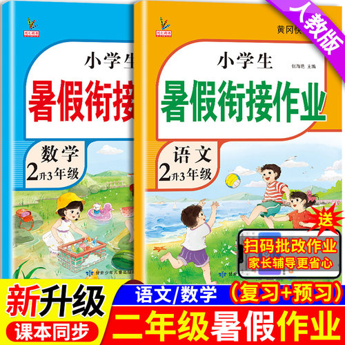 小学2升3年级下册暑假衔接作业