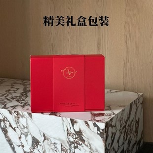 公主风爱心刺绣100全棉婚庆四件B套大红色被套结婚床上用品1.8