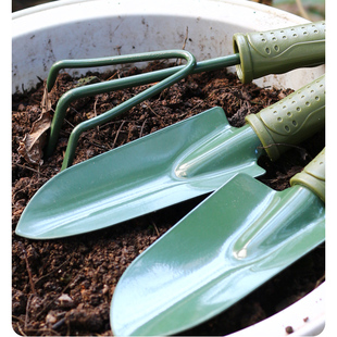 小花匠小铲子种花工具园艺家养花挖土耙儿童园林铁锹铁铲盆栽花铲