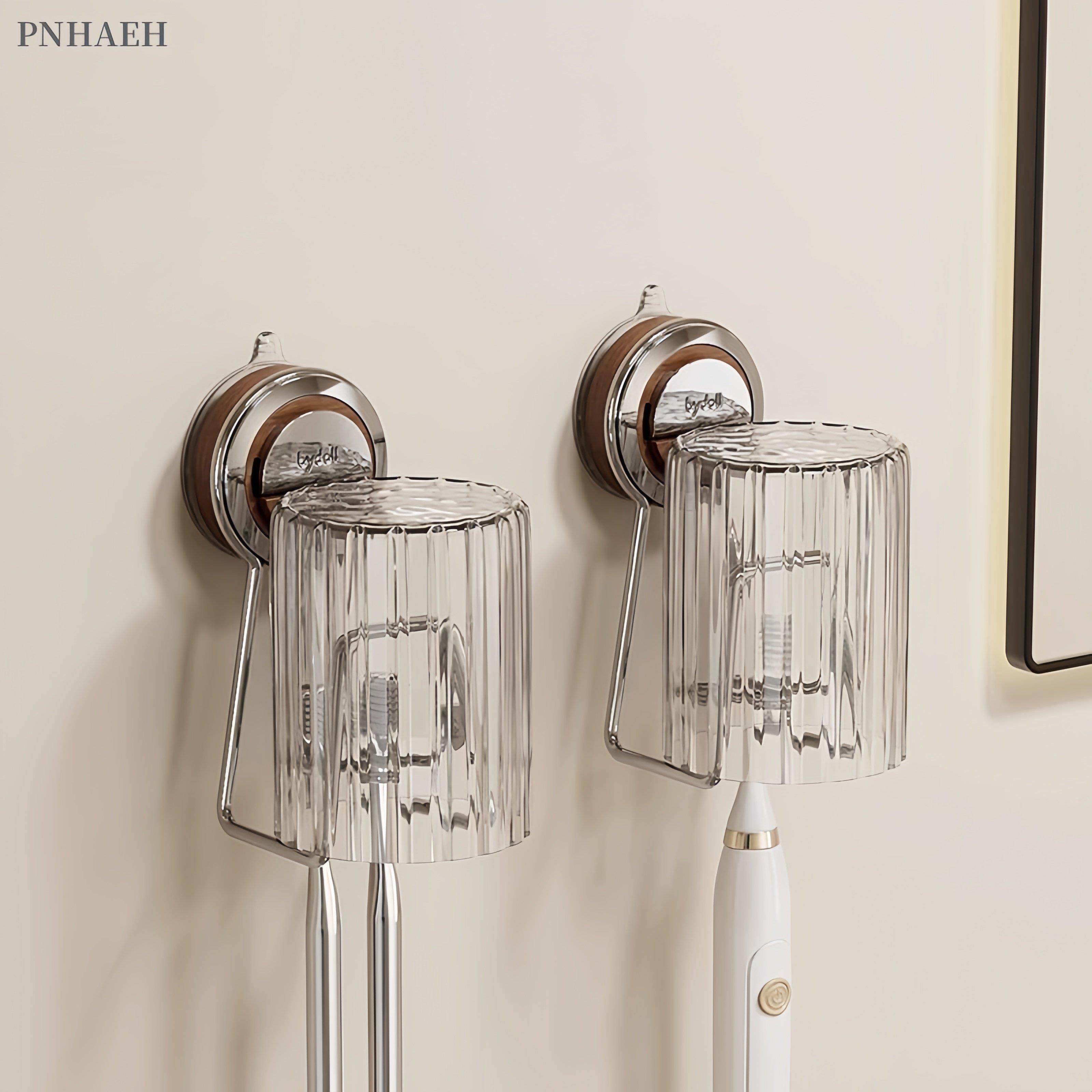 日本高级感吸盘牙刷置物架壁挂式免打孔牙刷架新款卫生间漱口杯架,家庭/个人清洁工具,牙刷架/牙具座,淘宝优惠券,粉丝福利购,淘宝优惠卷