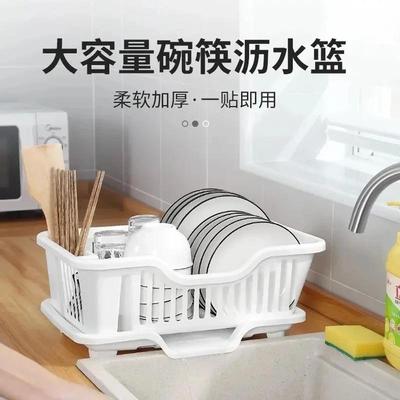 沥水碗盘架厨房碗碟沥水架水槽餐具置物架碗筷滤DJ