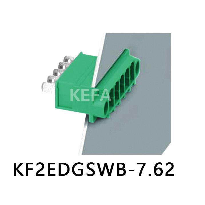 41A大电流插拔式PCB接线端子KF2EDGSWB-7.62mm2P-12P穿墙式连接器