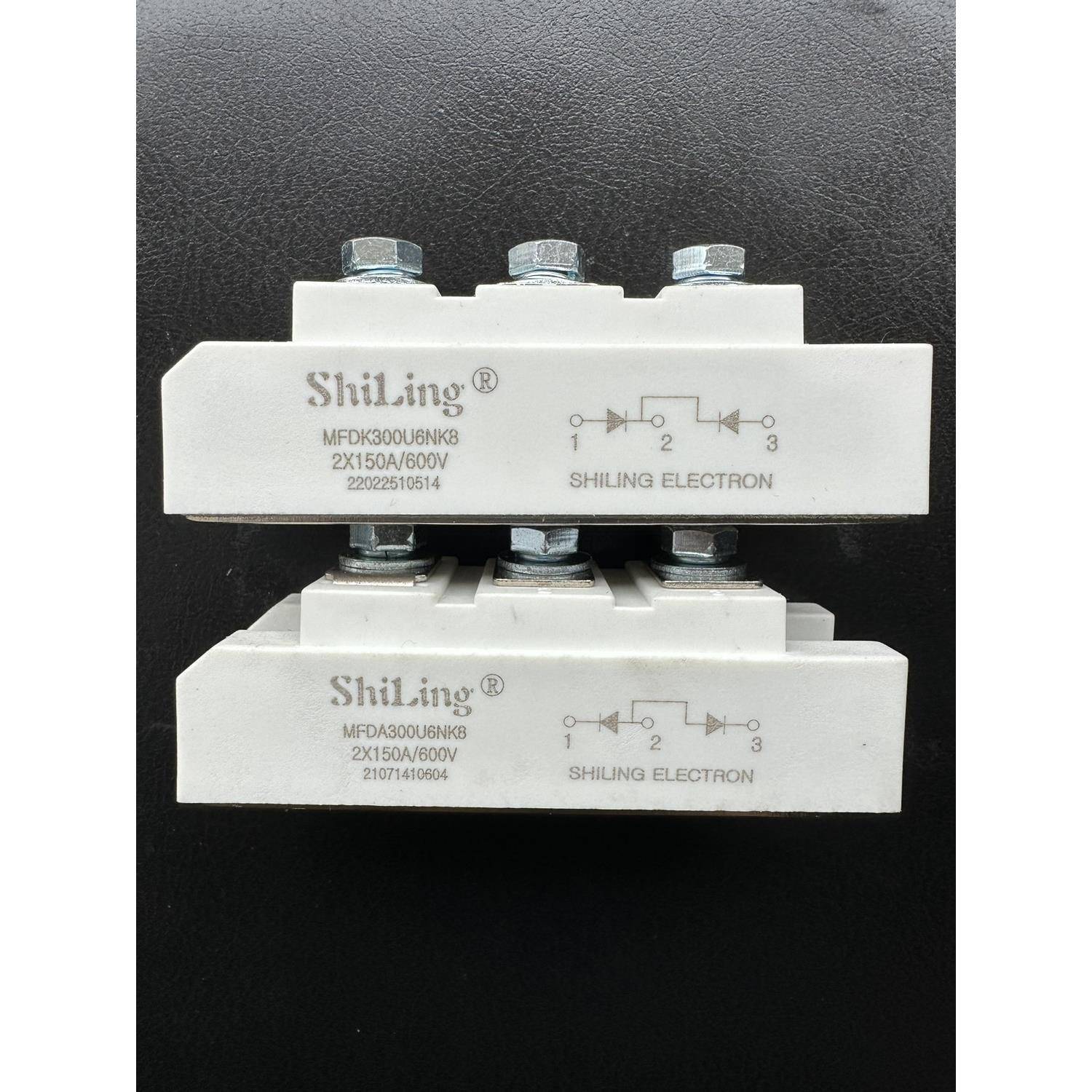 世菱2X150A/600V等离子二次整流模块300A600V MFDA300U6NK8