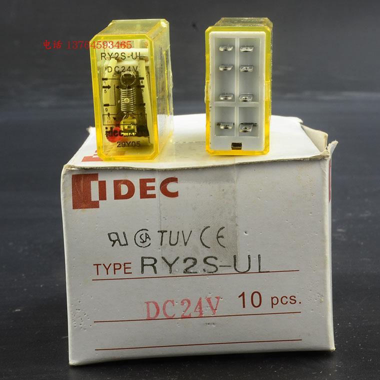 超薄IDEC和泉继电器 RY2S-UL RH1B-UL RH1B-U RY2S-UDC24V AC220V