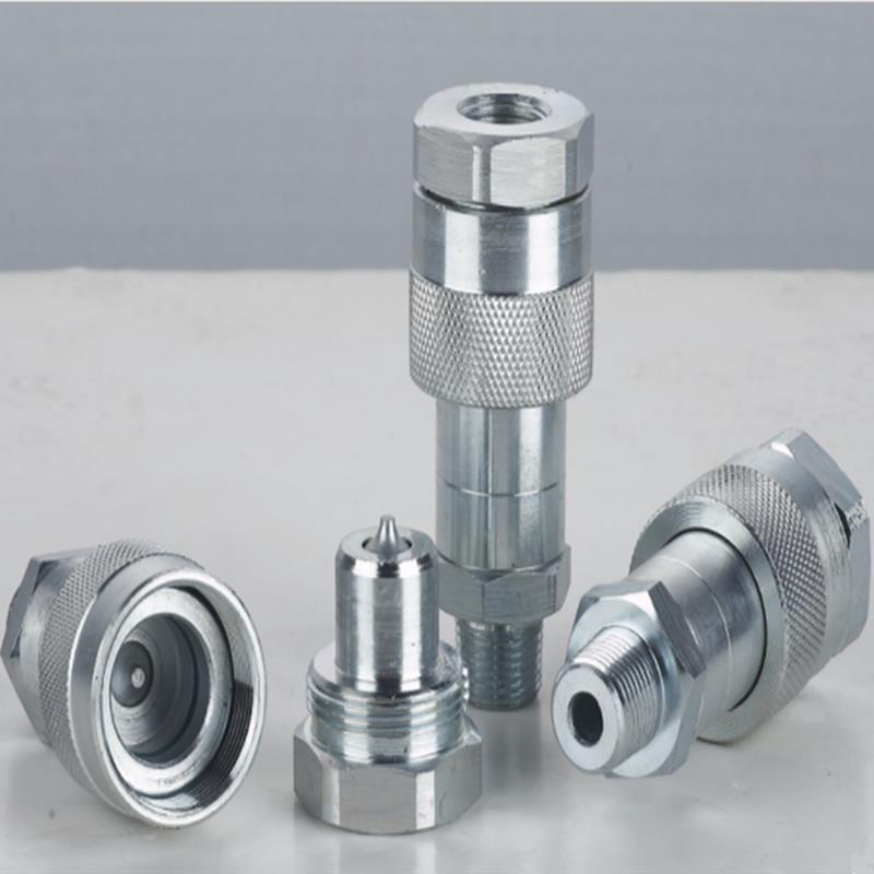KZE-B系列KZE-B-02 KZE-B-03NPT1/4 3/8螺纹紧锁式超高压快速接头