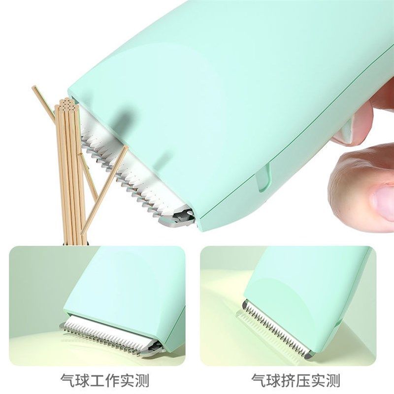 新生儿剃胎毛电推剪儿童家用剃头刀婴儿理发器宝宝低音剃头发神器