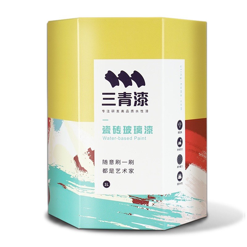 马赛克瓷砖改色漆卫生间地砖改造翻新漆厕所地板砖专用三青地面漆