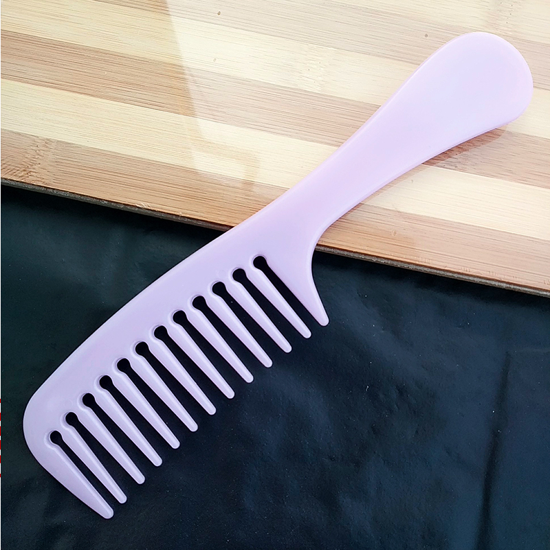 宽齿梳子家用加厚熟胶不易断美发长发直发厚发烫发防静电塑料梳子