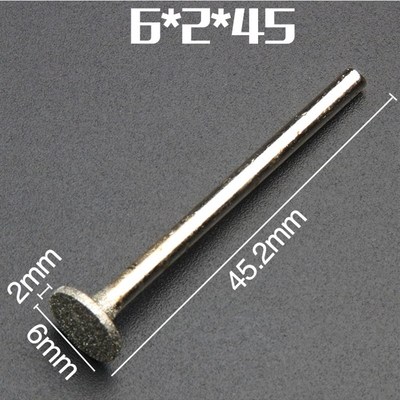 雕刻磨头K针T型金刚石薄片玉雕工具金刚石磨头勾铊玉石磨针包邮