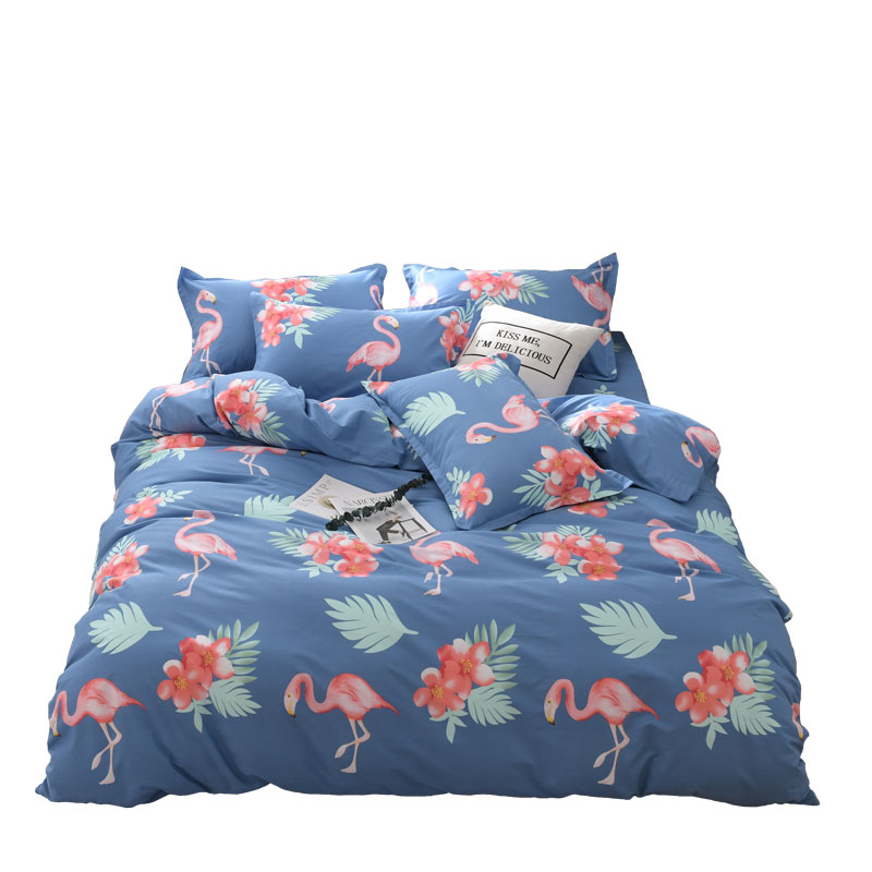 纯棉双人1.8x2米北欧风格被套全棉单人学生宿舍1.5夏季被罩可定制