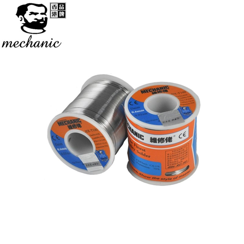 维修佬 焊锡丝线低温含松香助焊剂0.3 0.5 0.6 0.8 1.0 1.2mm500g