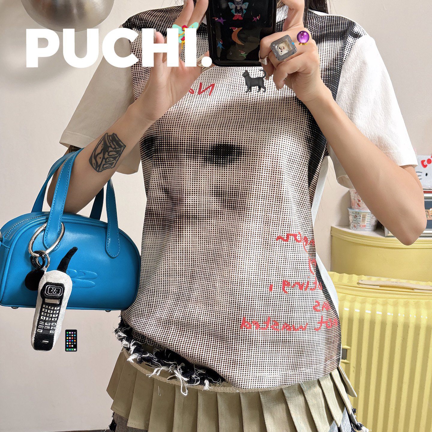 《Fluffy.如厕套餐》PUCHI.噗哧商店 搞怪马桶毛绒玩具可爱包挂