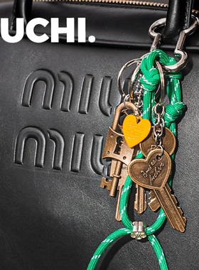 《MiuM. 丁零当啷》PUCHI.噗哧商店 原创复古国潮金属包挂