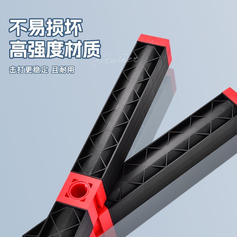陪练单人羽毛球训练器单打神器带线回弹儿童自练羽毛X球发力练习