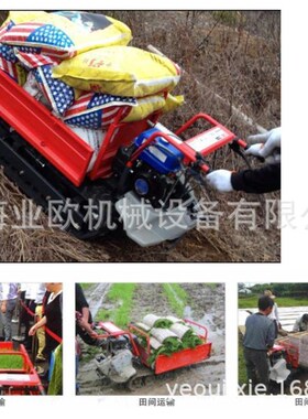 小型履带a式搬运机农用履带果园运输车大棚搬运机3B52TD 3B55TD