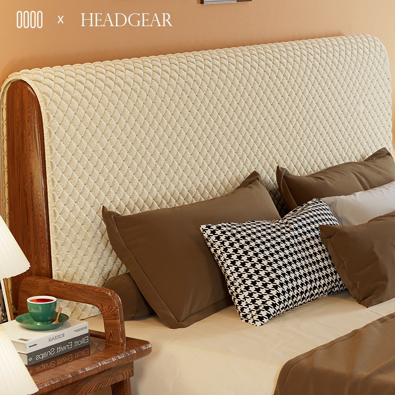 床头罩2023新款高档荷兰绒床头罩软包加厚床头被靠背通用保护