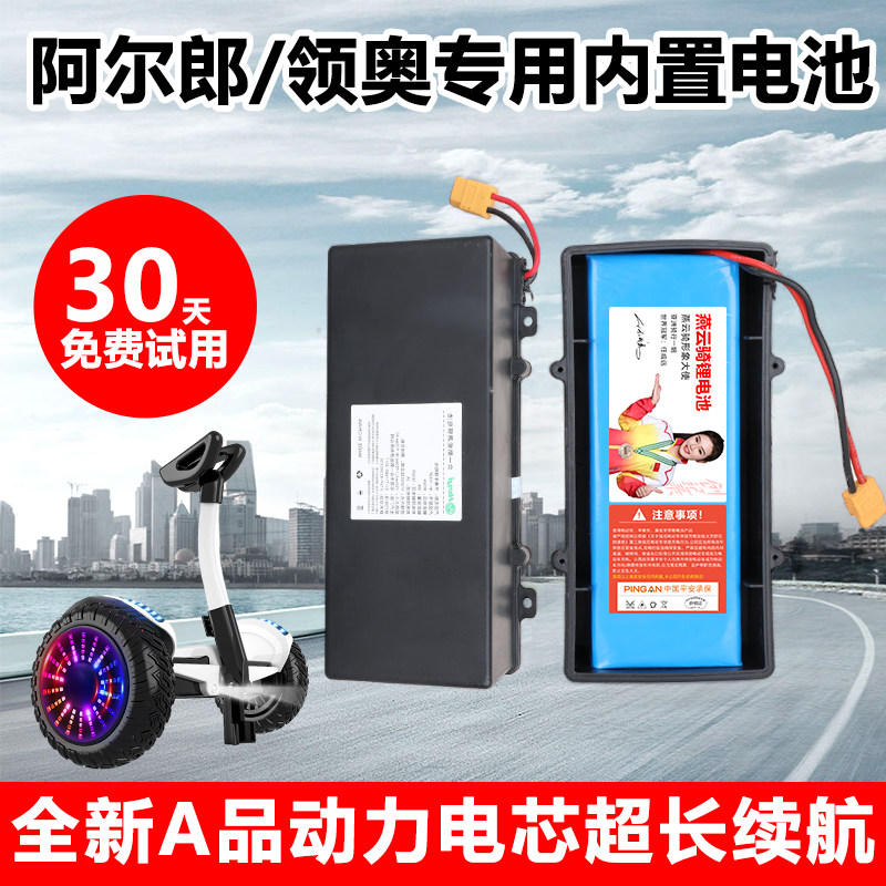 阿尔郎平衡车电池通用电动轮锂领奥大容量扭扭车
