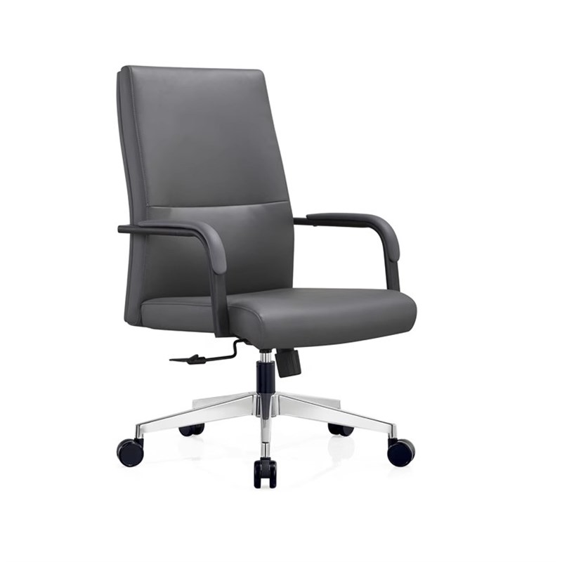 924B老板椅办公室舒适家用商务真牛皮大班L椅办公椅家具定制经理