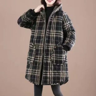 褂中长款 大罩2023棉服衣 外穿女寒新款 保暖加厚省省防四川加绒冬季