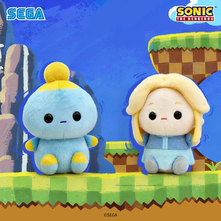 SEGA世嘉 Cooro系列毛绒玩偶 刺猬索尼克 毛绒公仔日谷