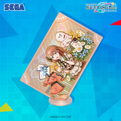 初音未来缤纷舞台周年生日卡片