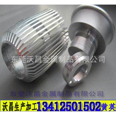 汽车灯散热器铝外壳锌铝合金压铸A80铝合金压铸厂CNC机加工
