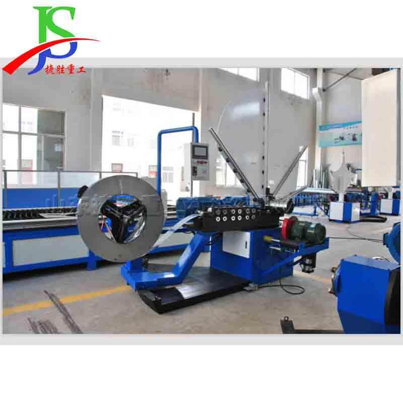 js-1500C全自动螺旋风管机2000mm螺旋咬缝薄壁管油烟管成型机