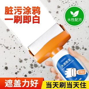 小滚刷补墙漆乳胶漆墙面修补滚筒漆墙壁修复漆白墙自刷涂料修补膏