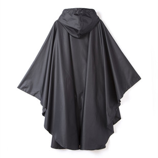 时尚大码宽松斗篷雨衣男女户外徒步垂钓轻薄便携防风雨潮外套雨披