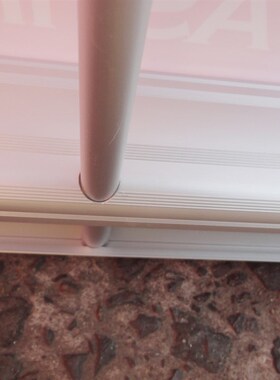 易拉宝120X200cm 海报支架 广告展示架 拉网展架()