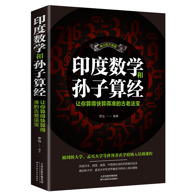 原版印度数学和孙子算经你算得快算得准古老印度数学小学速算