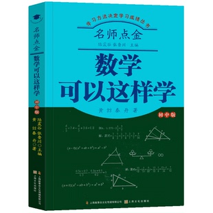 数学可以这样学 初中版 学习方法 学生数学提升知识读物 学习技巧