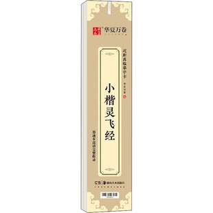 近距离临摹字卡—小楷灵飞经 精选书法练习临摹卡 楷书鉴赏解析