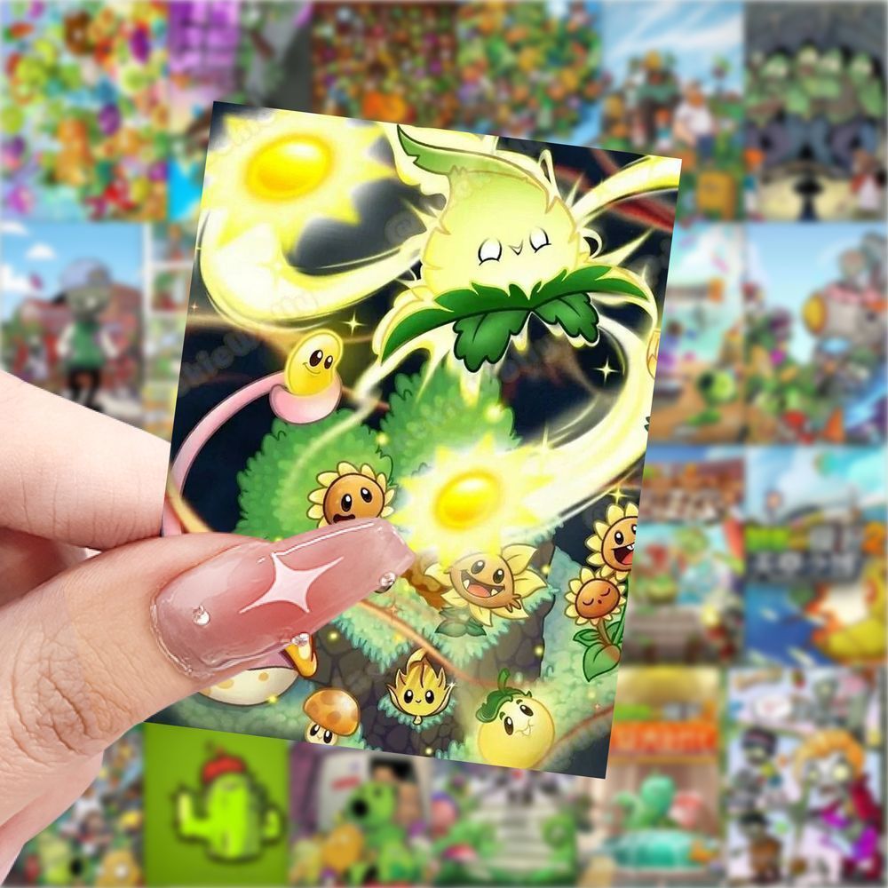 188张植物大战僵尸周边贴纸游戏笔记本行李箱装饰贴画手机diy贴纸