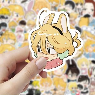 爆款同级生Q版贴纸创意可爱卡通手机手账周边装饰手账贴画diy防水