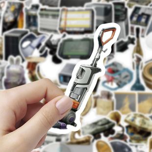 三角洲行动物品贴纸游戏周边创意贴画diy手机壳电脑笔记本装 饰画