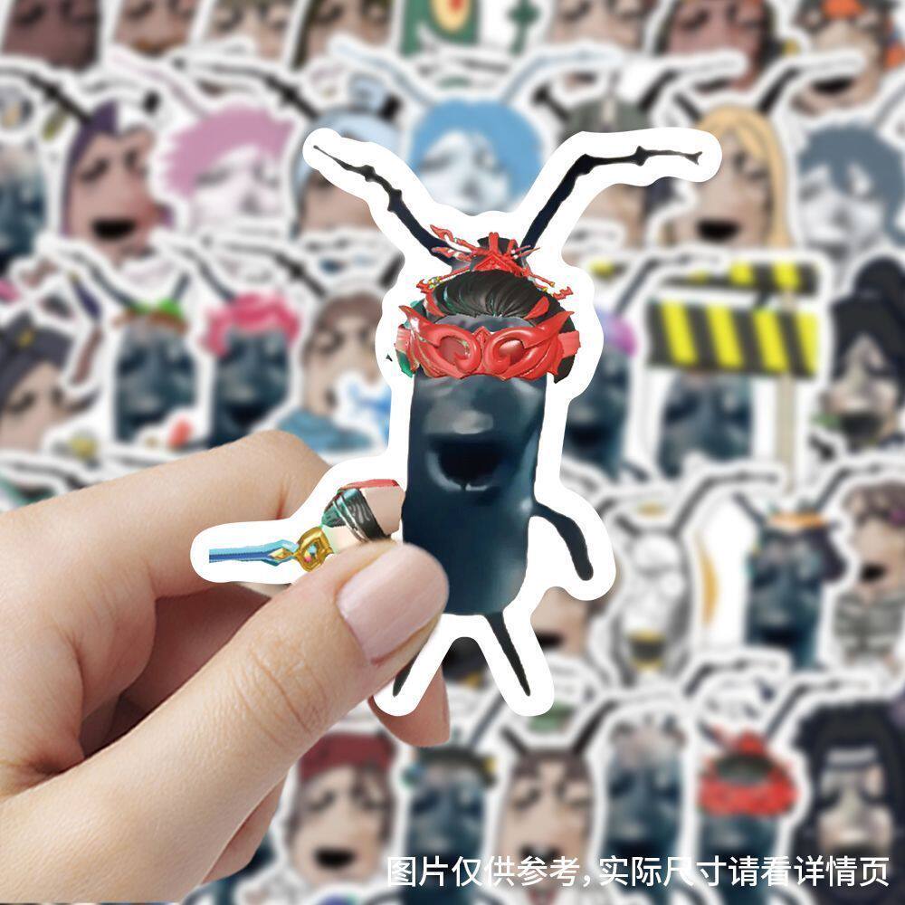 爆款痞老板抽象画贴纸创意抽象装饰手机行李箱笔记本防水贴纸贴画