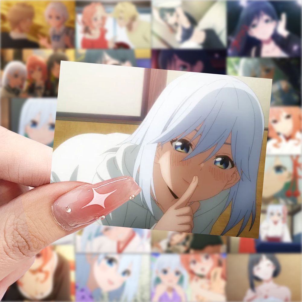 缘结甘神家贴纸动漫头像二次元少女周边diy装饰手账手机贴画防水