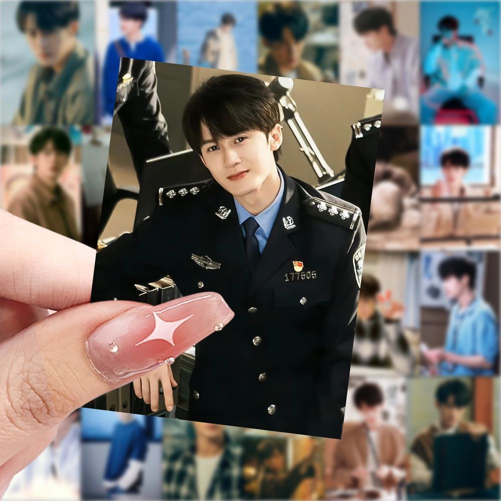 126贴檀健次神图高沈翊贴纸清周边高颜值帅气青春diy桌面防水贴画