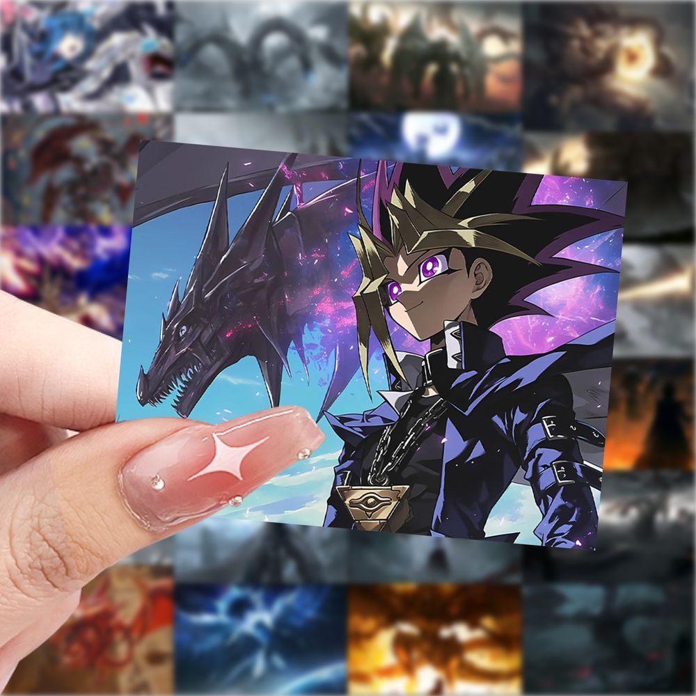 188张游戏王壁纸酷炫贴画动漫二次元笔记本贴纸手机手账装饰贴纸