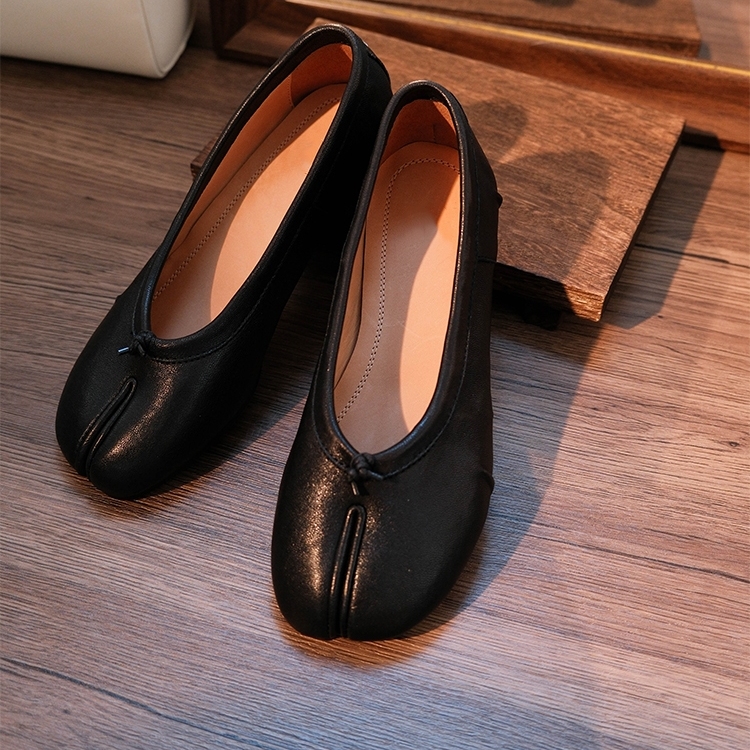 牛皮版~真皮tabi分趾鞋