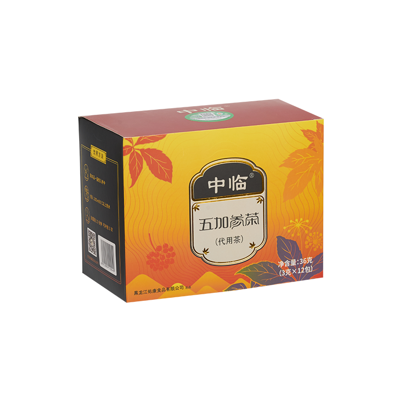 九珍十八品五加参茶红茶礼盒装36包/盒野生有机刺五加嫩叶新茶