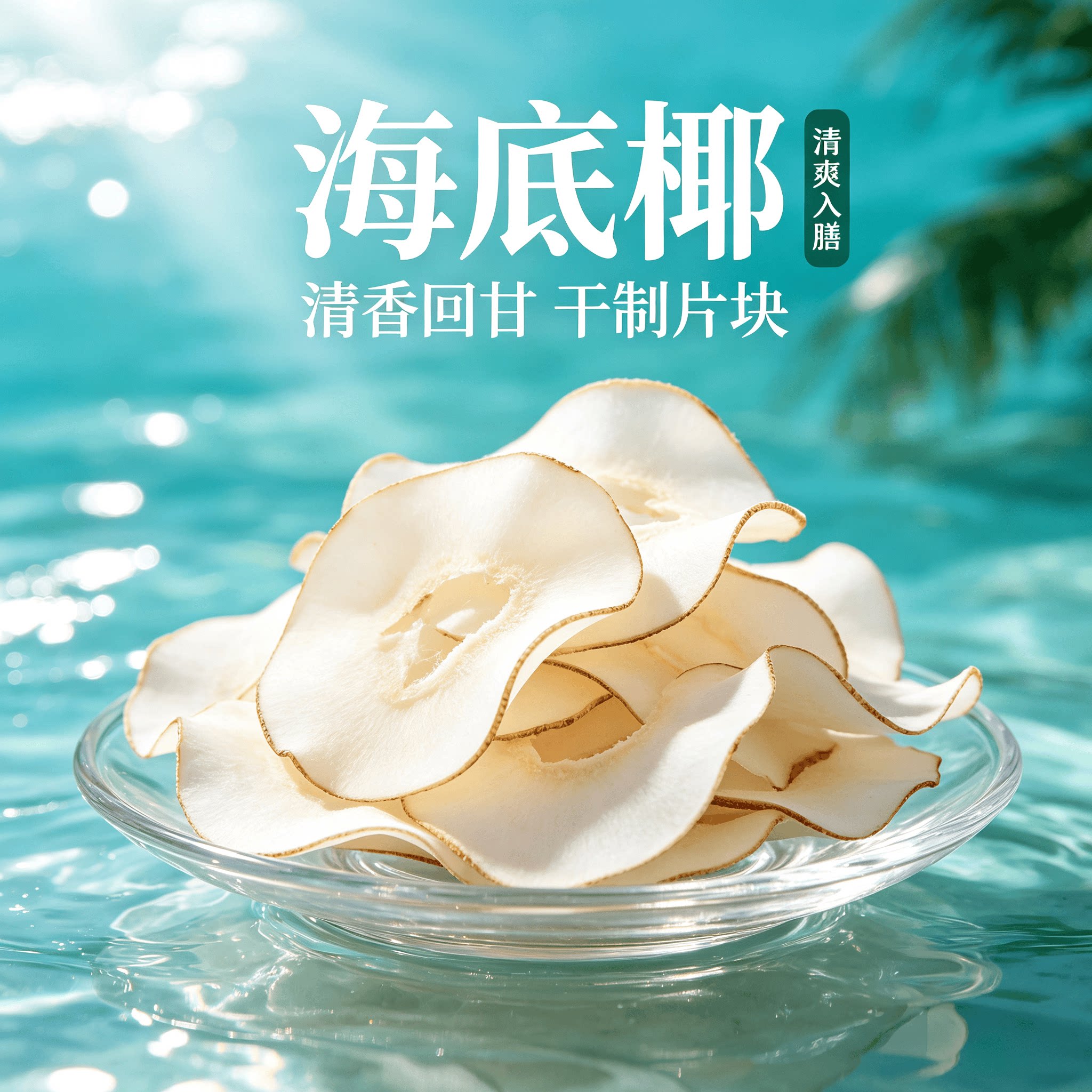正宗海底椰片干500g新鲜煲汤料包搭竹蔗茅根无花果干雪梨膏原材料