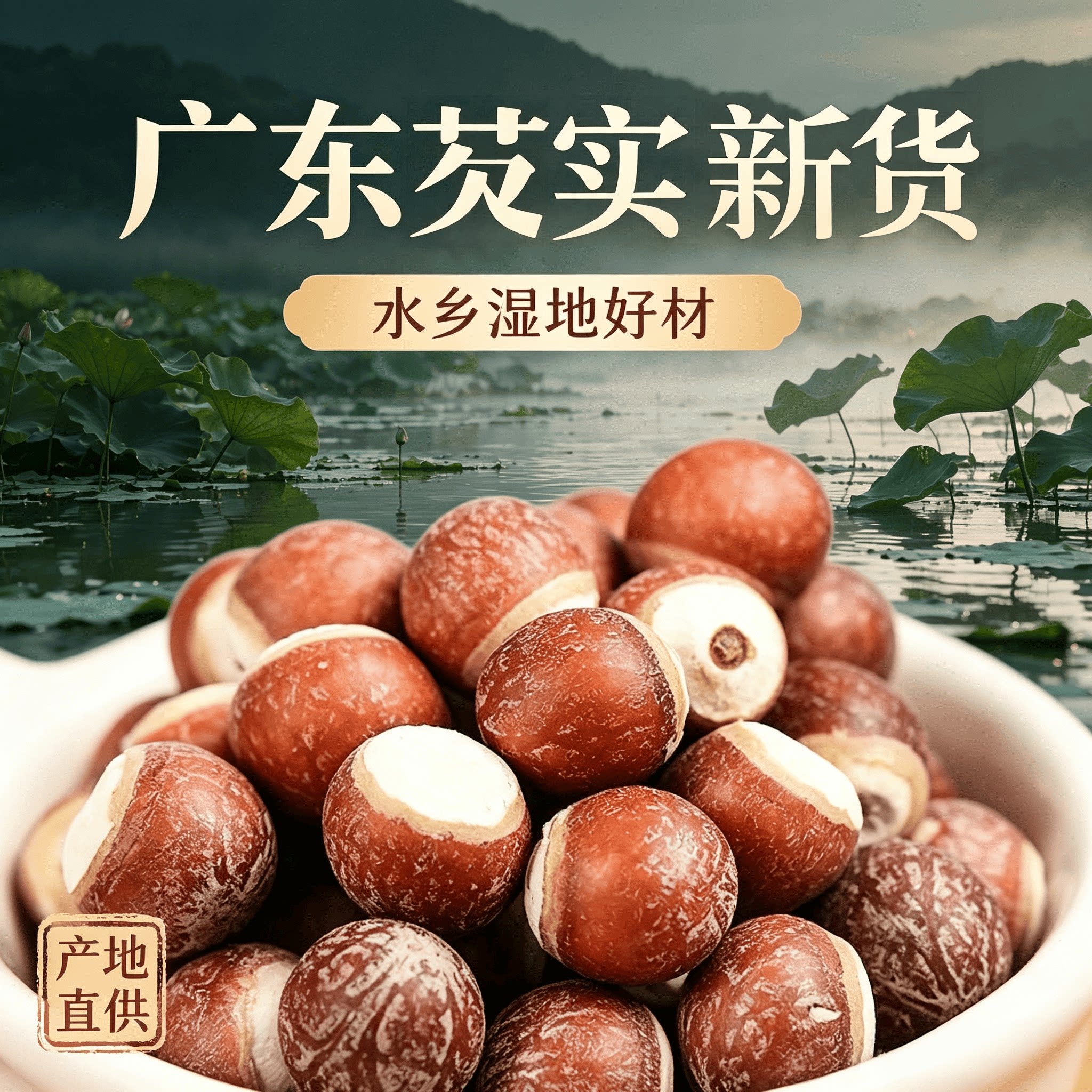 广东肇庆农家自产芡实分半开煲汤泡水材料中药材无硫特级500g干货