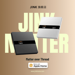 JINK Switch Matter智能墙壁星际系列墙壁式苹果直连绿米Aqara
