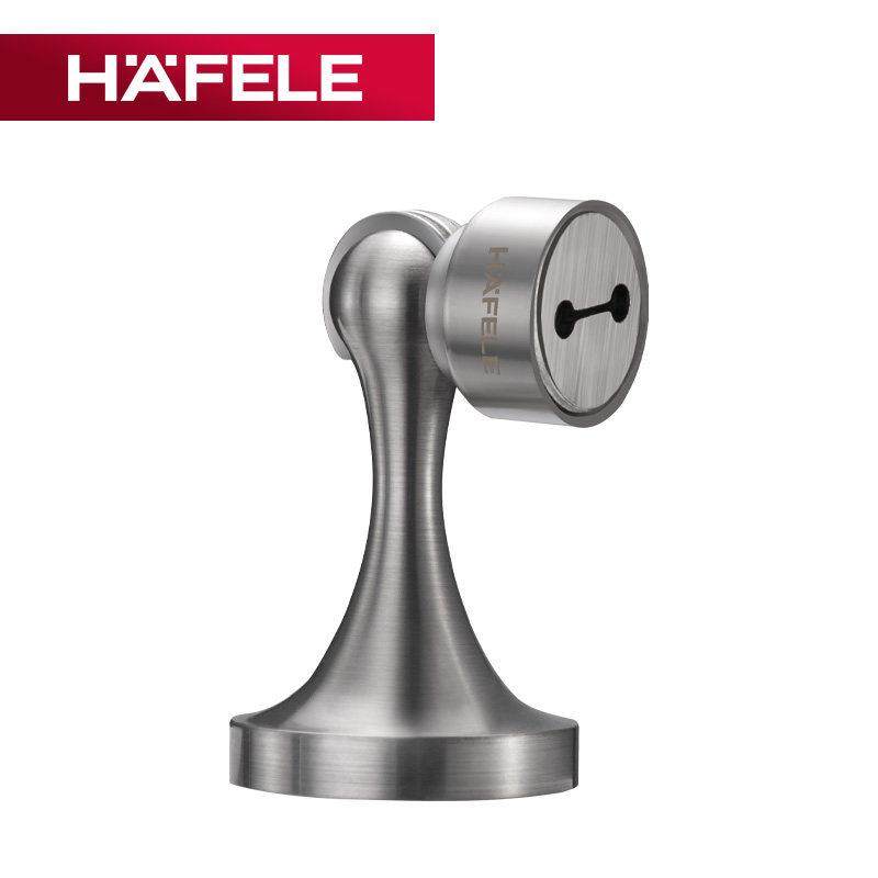 德国海福乐HAFELE铜卧室地吸卫生间地装墙装强磁门挡门阻门顶门吸