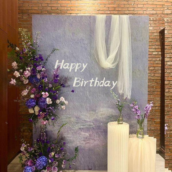 生日装饰场景布置女孩莫奈油画风轻奢高级感定制背景kt板气球派对,节庆用品/礼品,装扮布置套餐,淘宝优惠券,粉丝福利购,淘宝优惠卷