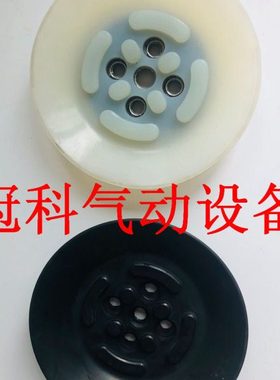 优质真空吸盘PF-150白色硅胶吸附搬运黑色橡胶真空吸盘150MM