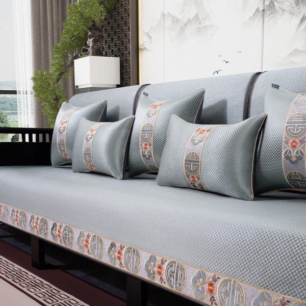 夏天沙发垫藤席新中式沙发凉席坐垫防滑实木垫子凉垫套罩冰垫新款,居家布艺,沙发垫,淘宝优惠券,粉丝福利购,淘宝优惠卷