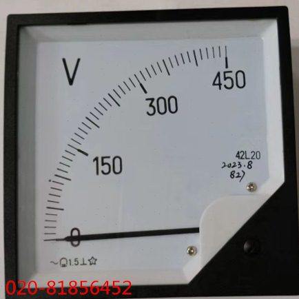 安装式电表 交流电压表42L20-450V 250V 300V 500V 600V 42L20-V